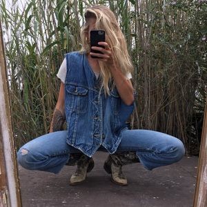 Vintage Lee denim vest